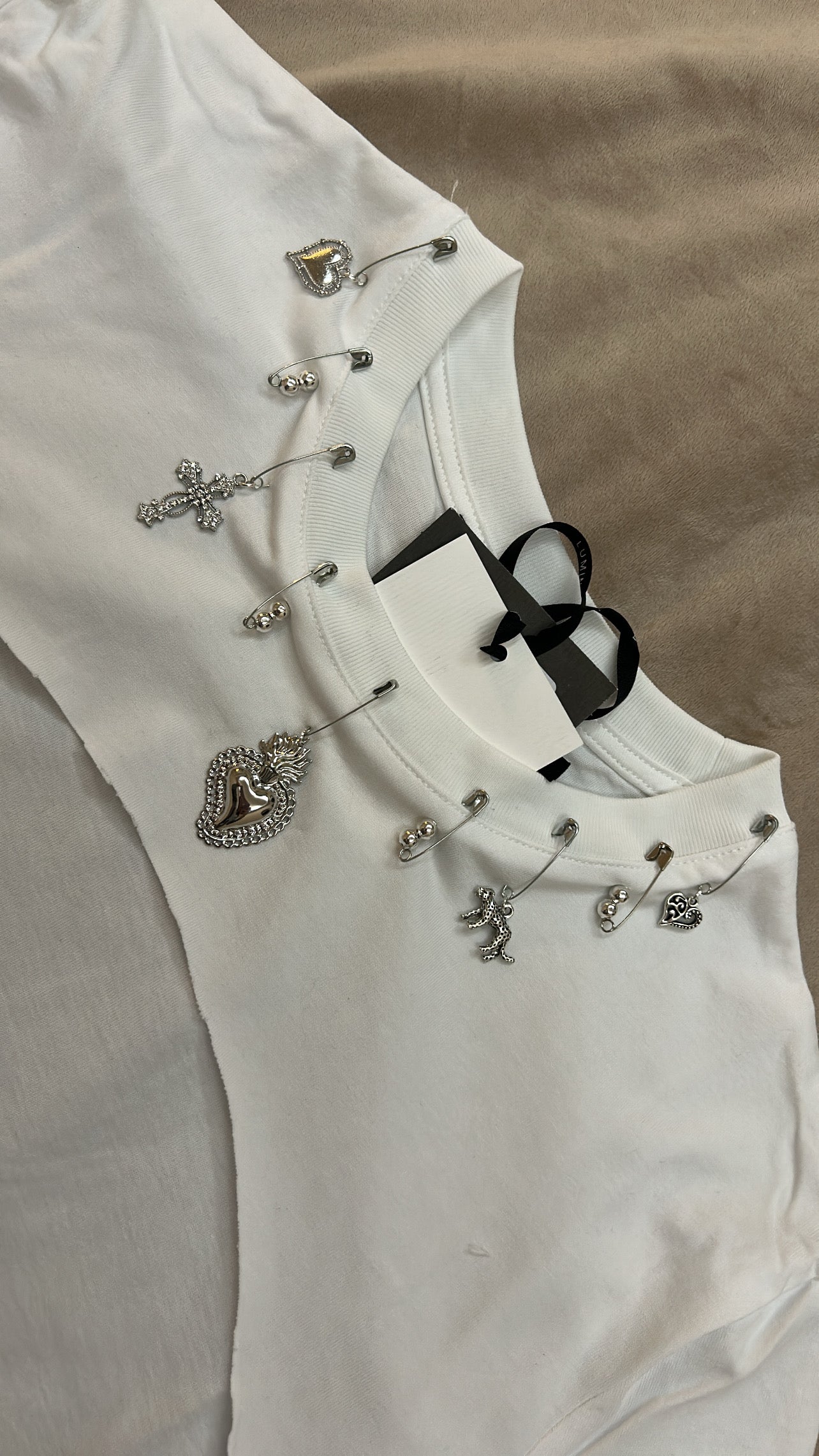 Shirt Charm Crop