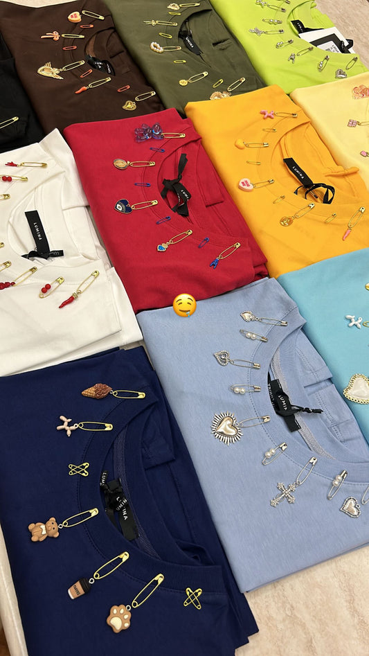 T-Shirt charm personalizzata